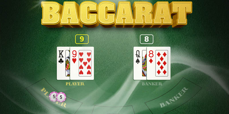 Cách tính điểm trong bộ môn Baccarat khá dễ dàng